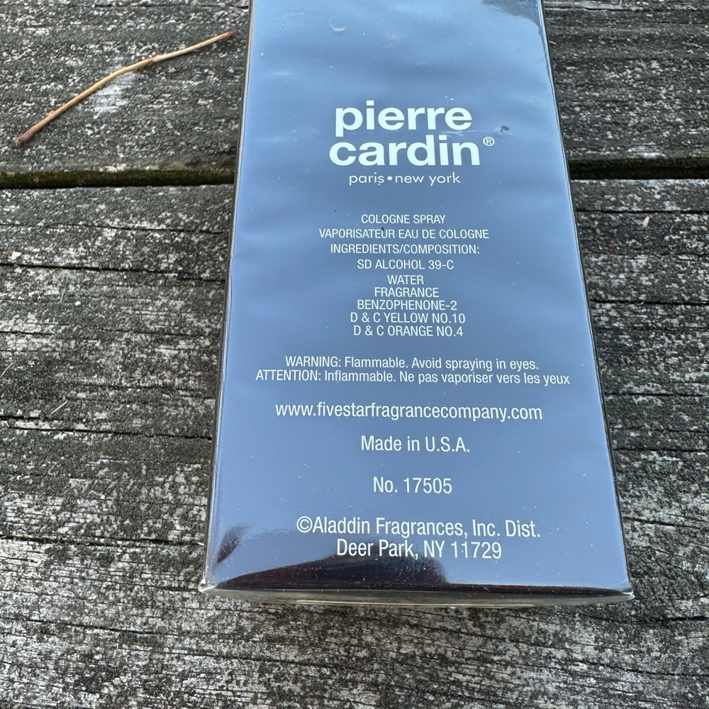 Pierre Cardin  Cologne Spray 1.5 ounces NEW IN PACKAGE - Picture 3 of 4